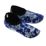 Maxbell Neoprene Water Skin Socks for Diving Snorkeling Swimming S Blue White Camo