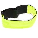 Maxbell Elastic Outdoor Sport Waist Pouch Multi Pockets Running Fanny Pack Yellow