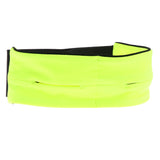 Maxbell Elastic Outdoor Sport Waist Pouch Multi Pockets Running Fanny Pack Yellow