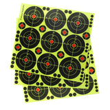 Maxbell 90pcs Shooting Targets Reactive Splatter Dia. 8cm Adhesive Paper Target