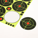 Maxbell 90pcs Shooting Targets Reactive Splatter Dia. 8cm Adhesive Paper Target