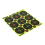 Maxbell 90pcs Shooting Targets Reactive Splatter Dia. 8cm Adhesive Paper Target