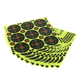 Maxbell 90pcs Shooting Targets Reactive Splatter Dia. 8cm Adhesive Paper Target