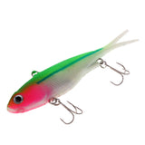 Maxbell Forked Tail Soft Spoon Fishing Lure Baits Artificial Baits Green