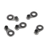 Maxbell 5pcs Stainless Steel Fishing Rod Guides Rod Repair Kit DIY Eye Rings  1.1mm