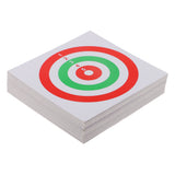 Maxbell 100Pcs Archery Target Paper Face for Arrow Bow Shooting Hunting Training