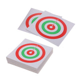 Maxbell 100Pcs Archery Target Paper Face for Arrow Bow Shooting Hunting Training