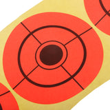 Maxbell 250pcs Paper Target Roll Florescent 3" Adhesive Shooting Target Stickers