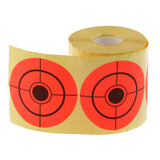 Maxbell 250pcs Paper Target Roll Florescent 3" Adhesive Shooting Target Stickers