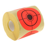 Maxbell 250pcs Paper Target Roll Florescent 3" Adhesive Shooting Target Stickers