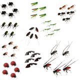 Maxbell 5Pcs Simulation Artificial Insect Model Kids Educative Toys Locust