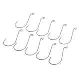 Maxbell 10pcs Saltwater Fishing Hooks Crab Hooks Big Game Stainless Steel Hooks 06