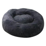 Maxbell Pet Cat Dog Sleeping Bed Indoor Pet Round Cozy Comfort Bed Nest  Dark Gray