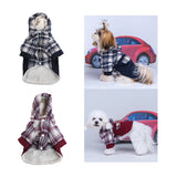 Maxbell Soft Winter Warm Pet Dog Coats Pet Outdoor Wear Clothing Supply Red-S