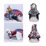 Maxbell Soft Winter Warm Pet Dog Coats Pet Outdoor Wear Clothing Supply Red-S