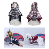 Maxbell Soft Winter Warm Pet Dog Coats Pet Outdoor Wear Clothing Supply Red-S