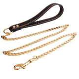 Maxbell Pet Dog Puppy Chain Leash Dog Traction Rope for Medium Large Dogs