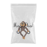 Maxbell Pet Dog Toy Fun Puppy Chew Squeaker Dog Squeaky Play Sound Toys Brown