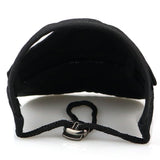 Maxbell Baseball Hat Sun-shading Bucket Cap with Ear Holes For Dog Pet Cats Black XL