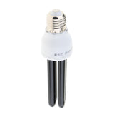 Maxbell E27 UV Ultraviolet Fluorescent Blacklight CFL Light Bulb Lamp 220V 2U 15W