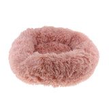 Maxbell Simple Winter Warm Pet Cushion Bed Cat Plush Nest Kennel Snuggle Dog Mat Pink