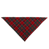 Maxbell Classic Plaid Dog Bandana - Your Dog Will Love These Very Much Red Green Plaid