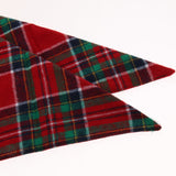 Maxbell Classic Plaid Dog Bandana - Your Dog Will Love These Very Much Red Green Plaid