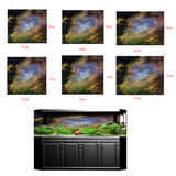 Maxbell Fish Tank Single-sided Adhesive Background Sticker Starry Sky 61x30cm