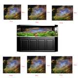 Maxbell Fish Tank Single-sided Adhesive Background Sticker Starry Sky 61x30cm