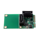 Maxbell SATA 6G 2-Port Mini PCI Express Hard Drive Extension Card PCI-E To SATA3.0