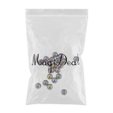 Maxbell 20 Pcs 1.6 x 5mm Stainless Steel Body Jewelry  Replacement Balls  Multicolor