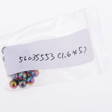 Maxbell 20 Pcs 1.6 x 5mm Stainless Steel Body Jewelry  Replacement Balls  Multicolor