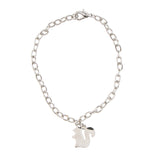 Maxbell Girls Fashion Novelty Bangle Platinum Plated Bracelet 22cm  21.5cm-Squirrel