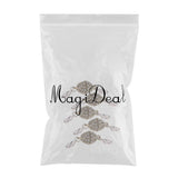 Maxbell 5 Piece Crystal Magnetic Hook Lobster Clasp for DIY Converter Antique bronze