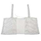 Maxbell Bikini Sexy Crystal Rhinestone Metal Bra Vest Body Chain Club Party Silver