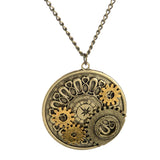 Maxbell Vintage Watch Movements Gear Necklace Pendant Victorian Steampunk Necklace