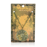 Maxbell Vintage Watch Movements Gear Necklace Pendant Victorian Steampunk Necklace