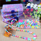 Maxbell 260 Pieces Acrylic Loose Beads Assorted Shape Color Lucky Star Set DIY Craft