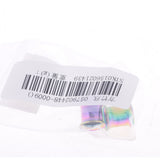Maxbell Colorful Screw On Stainless Steel Ear Strech Kit Ear Flesh Tunnel Plug 8mm
