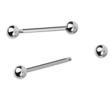 Maxbell 1Pair Snake Nipple Shield Cover Barbell Surgical Steel Body Piercing Jewelry