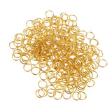 Maxbell 2000pcs Open Jump Rings Split Jewelry Making Findings 4mm  Gold