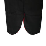 Maxbell Unisex Chef Jacket Coat Hotel Waiter Uniform Long Sleeves Black L