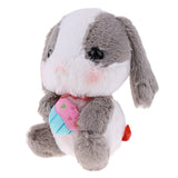 Maxbell Cute Bunny Soft Plush Toy Rabbit Stuffed Animal Baby Kids Gift Grey