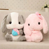 Maxbell Cute Bunny Soft Plush Toy Rabbit Stuffed Animal Baby Kids Gift Grey