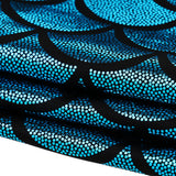 Maxbell Mermaid Leggings Women Shiny Fish Scale Liquid Stretchy Pants Free Size