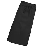 Maxbell Men Women Black Restaurant Chef Half Apron Waist Apron