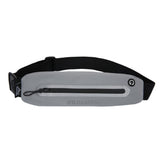 Maxbell Waterproof Waist Bag Running Waist Belt Jogging Hiking Fanny Pack Light Gray