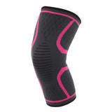 Maxbell Knee Support Compression Bandage Brace Gym Sports Guard Wrap M Rose Red