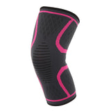 Maxbell Knee Support Compression Bandage Brace Gym Sports Guard Wrap M Rose Red