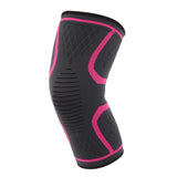 Maxbell Knee Support Compression Bandage Brace Gym Sports Guard Wrap M Rose Red